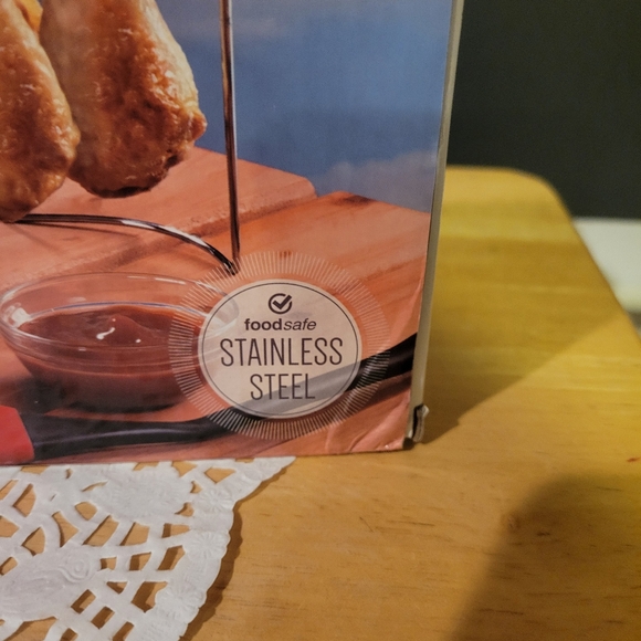 NIB Chicken Leg or Wings Grill Rack - Picture 5 of 5